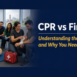CPR vs First Aid Understanding the Difference and Why You Need Both