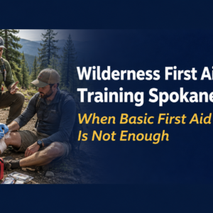 Wilderness First Aid Training Spokane When Basic First Aid Is Not Enough